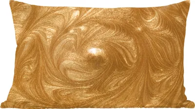 Produktbild von MuchoWow® Zierkissen Sofakissen Wohnzimmer Dekokissen 50x30 cm Kreis - Golden - Farbe - Wohnzimmerdekoration - Polster mit Photo