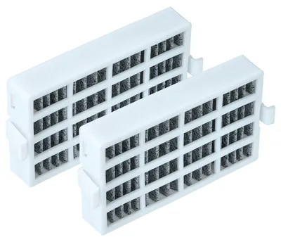 Produktbild von vhbw 2x Filter kompatibel mit Whirlpool FTSB36AF20/3 F090518, GC2010HNKBS F090620, FRUU36AF20/2 F090527 Kühlschrank - Hygienefilter