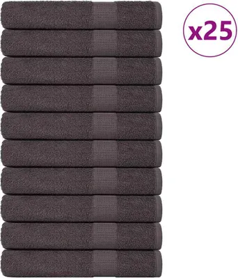 Obrázek produktu pro Ručníky FROGN 25 ks antracitové 100x200 cm 360 g/m²
