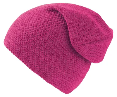 Image de Bonnet Atlantis Snobby Waffel Strick LT886 (taille unique) (fuchsia)