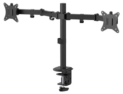 Produktbild von eSTUFF GLB227002, Klemme, 18 kg, 43,2 cm (17"), 81,3 cm (32"), 100 x 100 mm, Schwarz