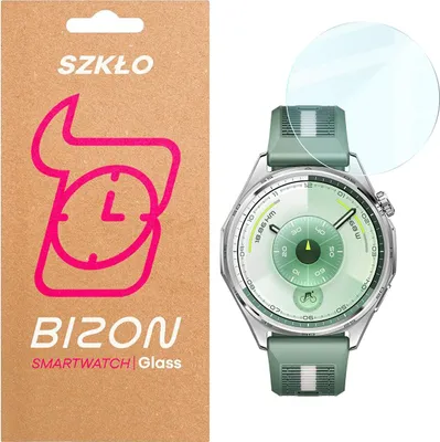 Produktbild von Gehärtetes Glas für Huawei Watch GT6 46 mm, Bizon Glass Watch Clear, Transparent