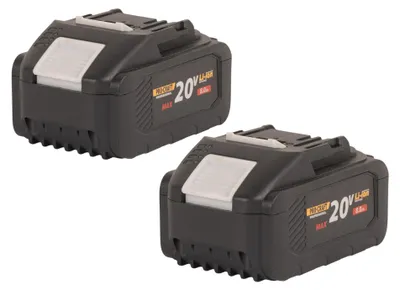 Zdjęcie produktu dla Akumulator Procraft 2x 20/8 20 V 8,0 Ah / 8000 mAh Li-ion ze wskaźnikiem poziomu naładowania
