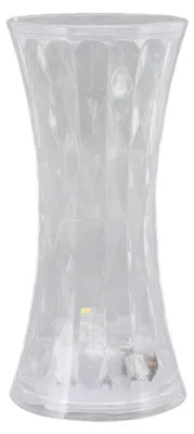 Produktbild von Kristall-Tischlampe, modern, transparent, Augenschutz, Mini-Nachttischlampe für Schlafzimmer, Gelb