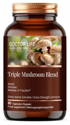 Zdjęcie produktu dla Triple Mushroom Blend suplement diety 60 kapsułek