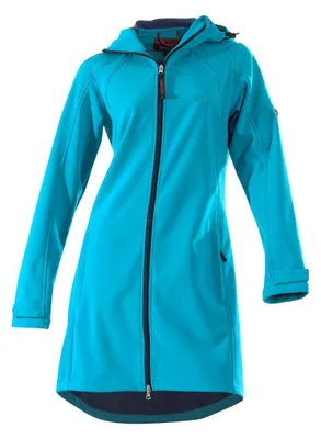 Produktbild von OWNEY Hundehalter Softshellmantel Damen City Hiker aqua XS