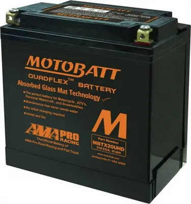 Immagine prodotto di Batteria motore MOTOBATT MBTX20UHD 21 Ah