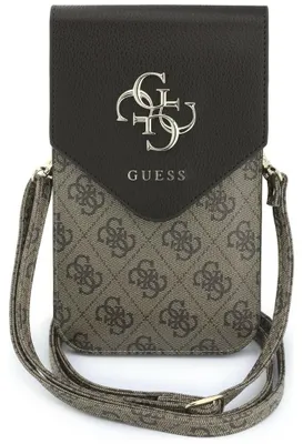 Produktbild von Guess Graines 4G & Classic Logos - Handytasche (Braun)