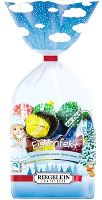 Produktbild von Riegelein Weihnachts-Eiskonfekt Cups 200g