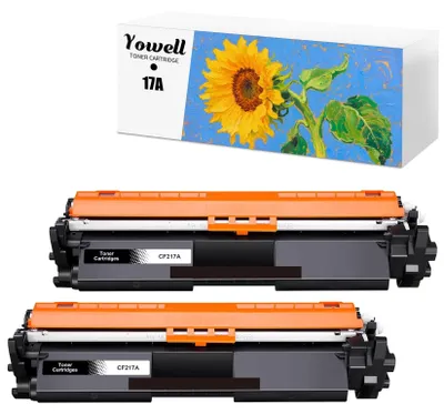 Obrázok produktu pre 2 x 17A CF217A tonery, kompatibilné s tlačiarňami HP LaserJet Pro