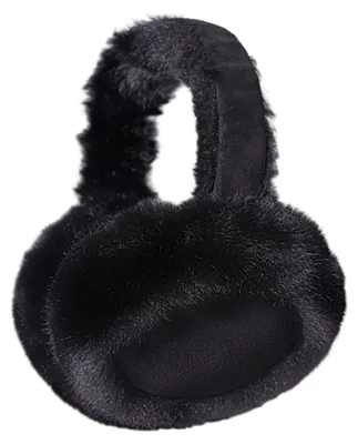 Produktbild von Winter-Ohrenschützer für Damen und Mädchen, faltbar, flauschig, weicher Kunstpelz, warme Ohrenbedeckung für kaltes Wetter im Freien