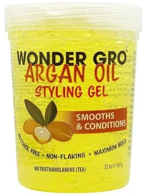 Obrázok produktu pre Wonder Gro Arganový olej – stylingový gél 454/907 g