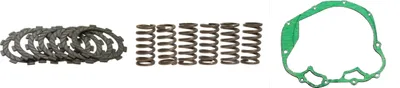 Immagine prodotto di Set frizione per Honda CB 550 F Supersport, anni di produzione 1976-1978: dischi frizione, molle frizione e guarnizione del coperchio frizione di Pamoto - Nuovo