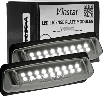 Produktbild von Vinstar LED Kennzeichenbeleuchtung kompatibel mit TOYOTA Prius 00-03 Avensis 01-09 Camry Echo
