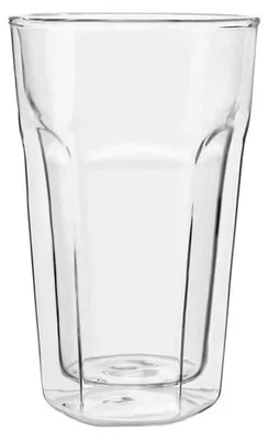 Imagen del producto de Leopold Vienna, vaso de doble pared para Latte Macchiato, juego de 2 unidades, diámetro 86 mm x 133 mm, capacidad 350 ml, modelo LV01516