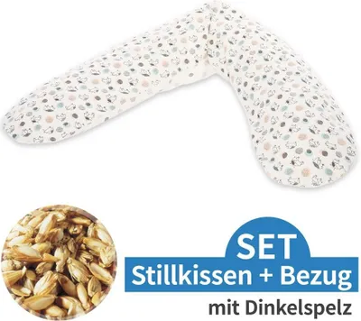 Produktbild von Theraline Stillkissen Das Original mit Dinkelspelz-Füllung