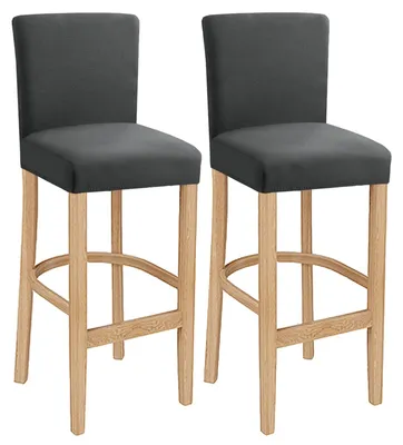 Barkrukhoes Stretch wasbar 2er-Pack Grau1