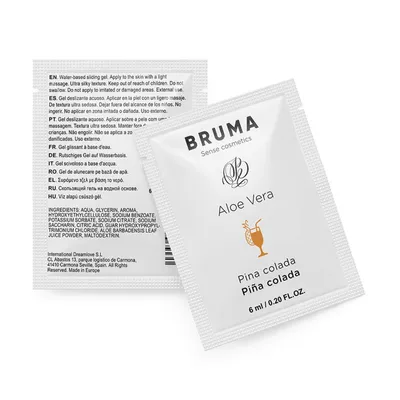 Produktbild von Bruma - Aloe Vera Gleitgel Pina Colada Geschmack 6 Ml