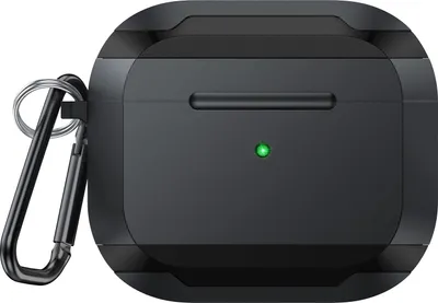 Image de INF Étui de protection PC pour AirPods 4 - Antichoc, Anti-rayures avec Crochet