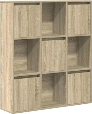 Obrázek produktu pro Knihovna dub sonoma 89x24x101,5 cm kompozitní dřevo