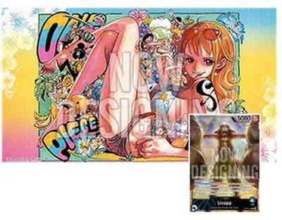 Produktbild von One Piece Official Limited Edition Vol.3 Nami Playmat + Usopp Leader Card