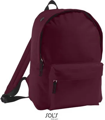 Image de SOLs Bags 70100 | Backpack Rider Sac à dos | 14 x 28 x 40 cm - Couleur : Bourgogne - Taille : 14 x 28 x 40 cm