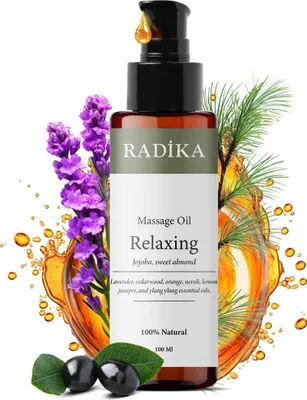 Produktbild von Massageöl, Entspannendes Massage-Öl, 100% Rein, BIO, natürlich, 100 ml