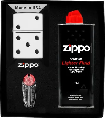 Produktbild von ZIPPO Feuerzeug DOMINOS DESIGN Geschenkset Nr. 1