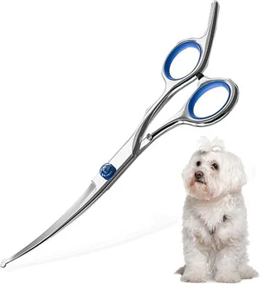 Immagine prodotto di Tosatrice per cani, tosatrice a forbice ricurva, pelo di cane, tosatrice a forbice (16,0 cm)