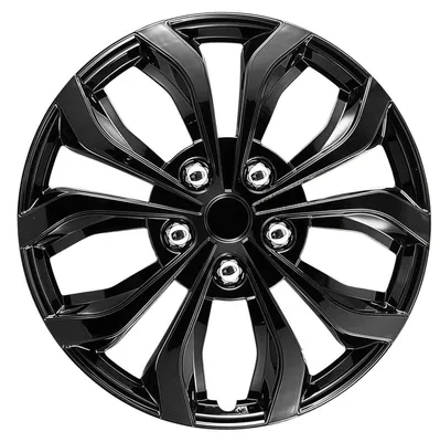 Produktbild von Radkappen 4er Set Schwarz 14 Zoll Snap-On ABS Kunststoff Universell