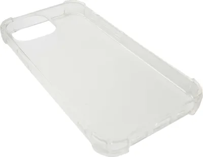 Produktbild von Schutzhülle aus Silikon in Weiß Transparent Hülle für iPhone 13 Mini