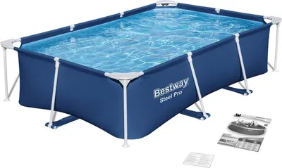 Produktbild von Rahmengartenpool 259 x 170 x 61 cm Bestway 56403N