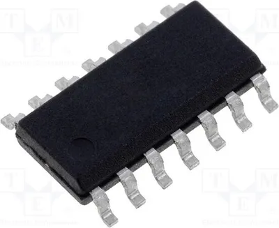 Produktbild von 1x Komparator 2÷36V Komparatoren: 4 LM339D SMD-Komparatoren  universell