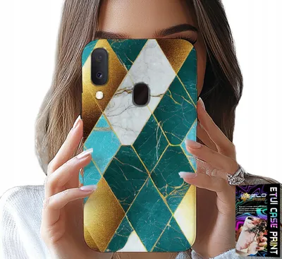 Obrázok produktu pre Puzdro Pre Samsung Galaxy A20E - Elegantné Módne Vzory Puzdro + Fólia