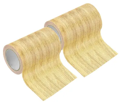 Produktbild von Selbstklebendes Holzmaserband, 10 cm x 4,57 m, 2 Stück, für Möbelreparaturen