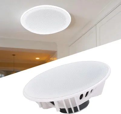 Obrázok produktu pre Integrovaný domáci reproduktorový systém, 60 W, 15 cm, aktívny, určený na montáž do steny alebo stropu, s reproduktorom, Bluetooth, s integrovaným digitálnym zosilňovačom triedy D, americká zástrčka