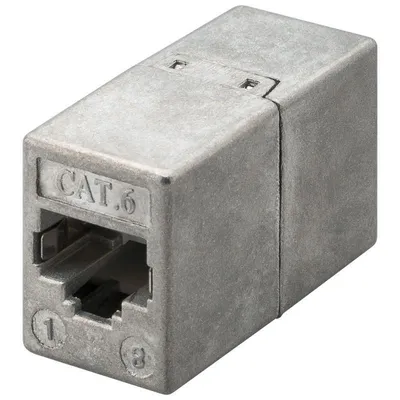Produktbild von goobay RJ45 Modularkupplung/Verbinder CAT 6 (Bulk)
