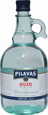 Produktbild von Ouzo Nektar Pilavas Karaffe 40% 1,0l