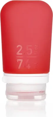 Produktbild von humangear 'GoToob+', 74 ml, rot