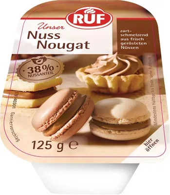Produktbild von RUF Nuss Nougat 125 g
