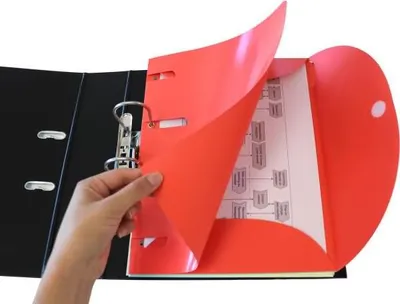 Image de Classeur Smartfolder A4 pelliculé 6 couleurs assorties 6 pièces