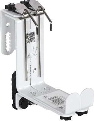 Produktbild von Geli Blumenkastenhalter universal Bandeisen 3-fach verstellbar weiß - 2 Stück