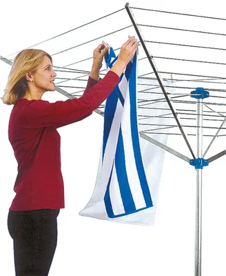 Image de Séchoir parapluie en aluminium de 50 m Séchoir à linge Séchoir à linge