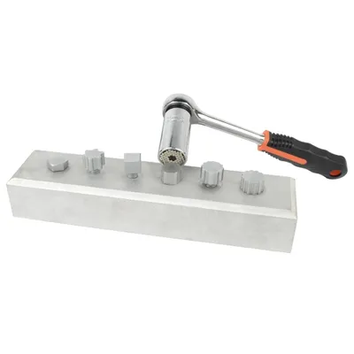 Image de Brüder Mannesmann Douille universelle 7-19 mm avec cliquet