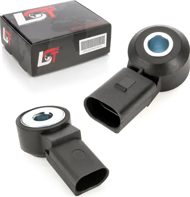 Produktbild von 2x Klopfsensor Detonationssensor 2-Pin 030905377C Sensor für AUDI SEAT SKODA
