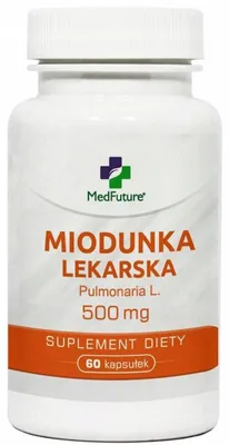 Produktbild von MedFuture Lungenkraut 500mg 60 Kapseln