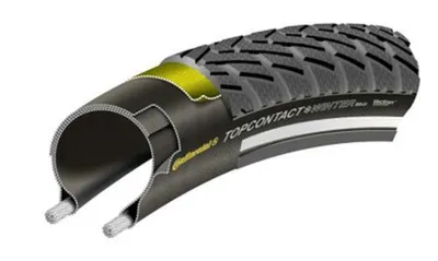 Produktbild von Continental TopContact Win Pre II, 26", Straße, Tubeless-Reifen, Klappbarer Wulst, Schwarz, 180 TPI