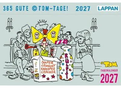 Zdjęcie produktu dla 365 GUTE (c)TOM-TAGE! 2027: Tageskalender