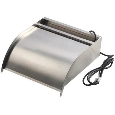 Image de Ubbink Nevada Cascade Débordement élément 30 Inox avec LED