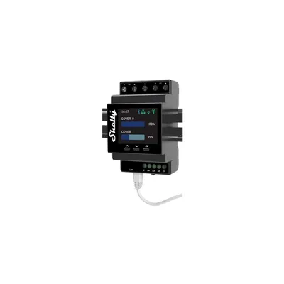 Produktbild von Shelly PRO 4PM Dual Cover WiFi + Ethernet + Bluetooth - 4 skupinové relé s měřičem výkonu pro ovládání 2 válců
